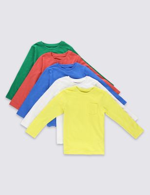 5 Pack Assorted T-Shirts &#40;3 Months - 5 Years&#41;